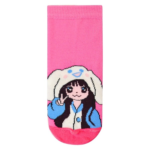 Носки MONCHINI Женские носки Анимэ розовый носки monchini размер 25 белый