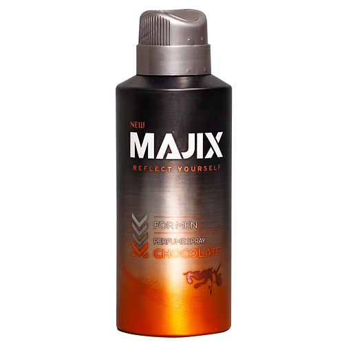 MAJIX Дезодорант спрей мужской Chocolate 150 majix дезодорант спрей мужской tactile 150