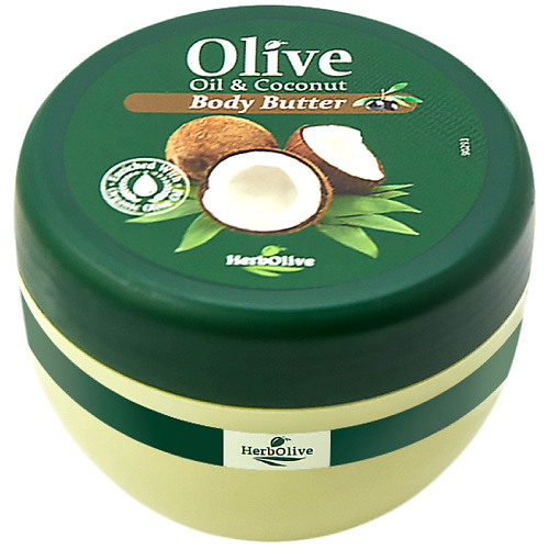 HERBOLIVE Масло для тела с кокосом 250 арома масло после депиляции ромашка spa therapy 2707 250 мл