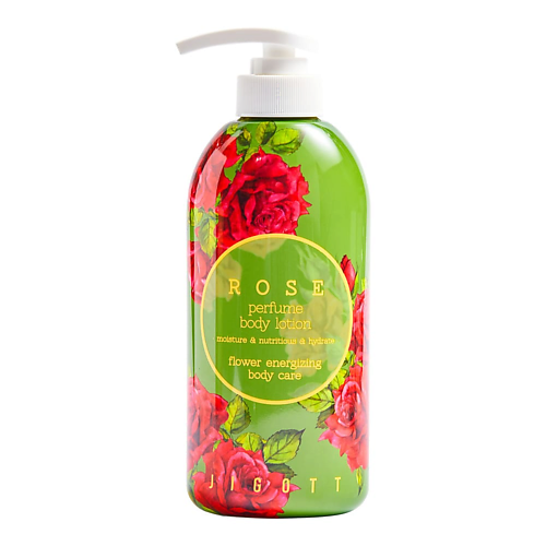 JIGOTT Лосьон для тела роза ROSE PERFUME BODY LOTION 500 jigott парфюмированный лосьон для тела с экстрактом лотоса 500