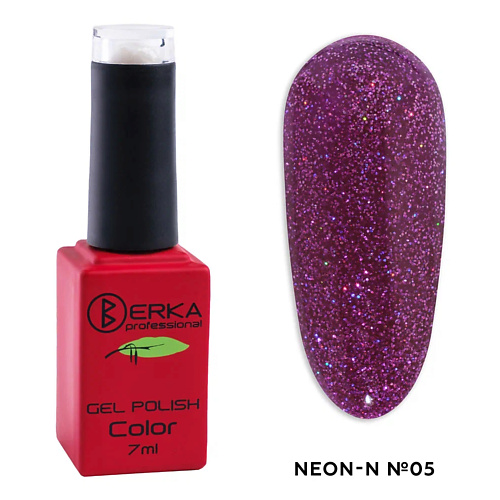 BERKA Гель-лак для ногтей Neon парадокс страсти она его любит а он ее нет neon pocketbooks