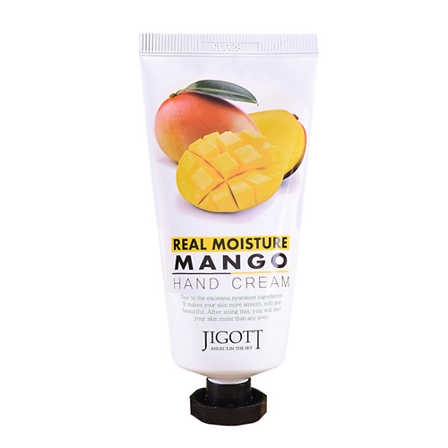 JIGOTT Крем для рук манго Real Moisture MANGO Hand Cream 100.0 frudia squeeze therapy my orchard mango hand cream крем для рук с экстрактом манго 30 г