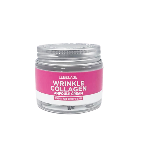 Крем для лица LEBELAGE Крем для лица с Коллагеном ампульный Ampule Cream Wrinkle Collagen