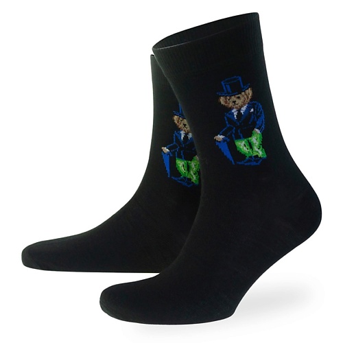 Носки MONCHINI Мужские носки Мишка в цилиндре носки monchini мужские носки с принтом собачки
