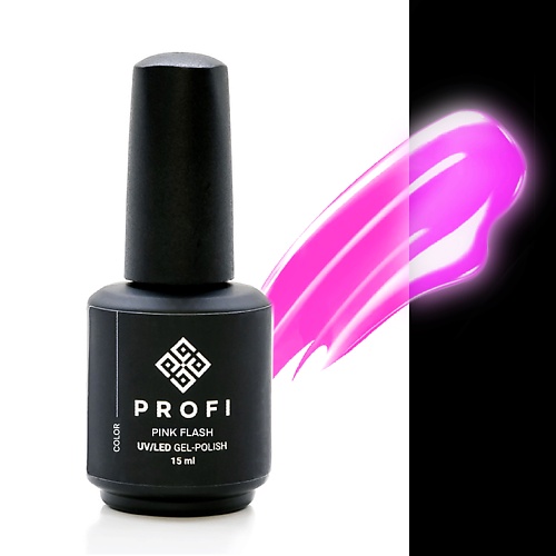 PROFI Цветной гель-лак для ногтей (Светится в темноте)