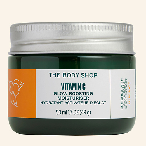 Крем для лица THE BODY SHOP Увлажняющий крем Vitamin C Glow Boosting для ровного тона и сияния кожи