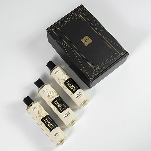 BEON Подарочный набор парфюмированных гелей для душа ROYAL № 21 набор ароматический vanilla blanc гранат и ванильная пудра 200 мл