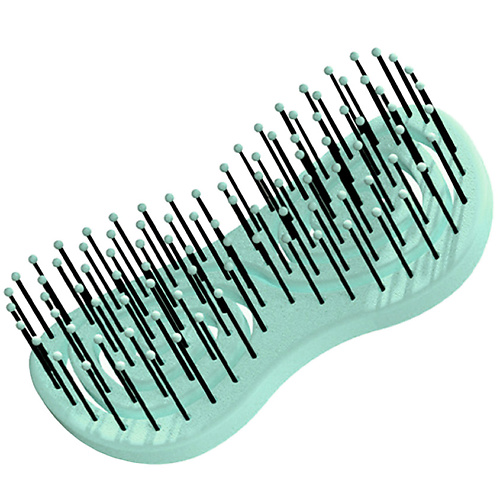 Щетка для волос CLARETTE Щетка для волос из натуральной соломы компакт clarette щетка квадратная для волос в клетку