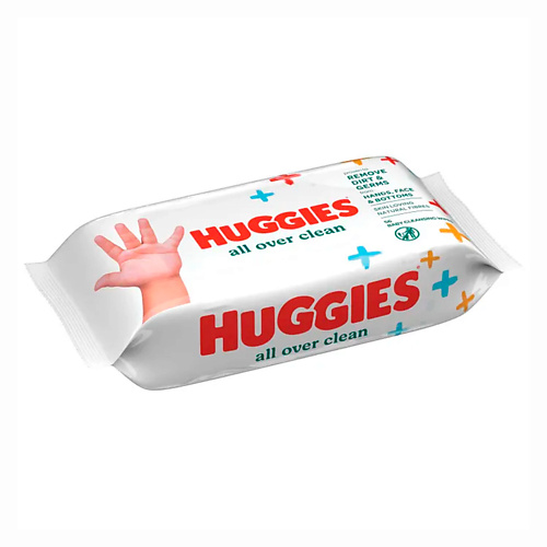 HUGGIES Влажные салфетки All over clean 56 салфетки влажные huggies elite soft 56 шт