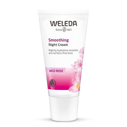 Уход за лицом WELEDA Разглаживающий ночной крем с шиповником  Wild Rose 30