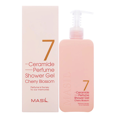 Гель для душа MASIL Парфюмированный гель для душа 7 Ceramide Perfume Shower Gel Cherry Blossom