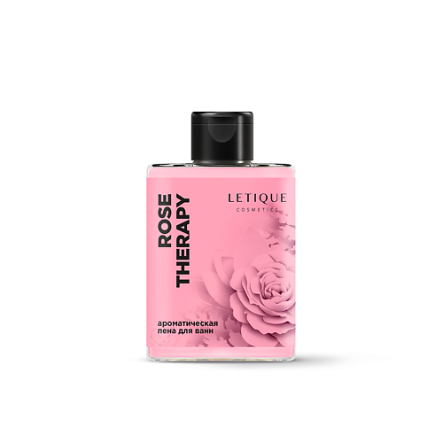 фото Letique cosmetics ароматическая пена для ванн rose therapy 300