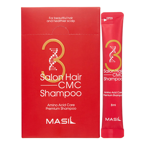 фото Masil профессиональный восстанавливающий шампунь с аминокислотами 3 salon hair cmc shampoo 160