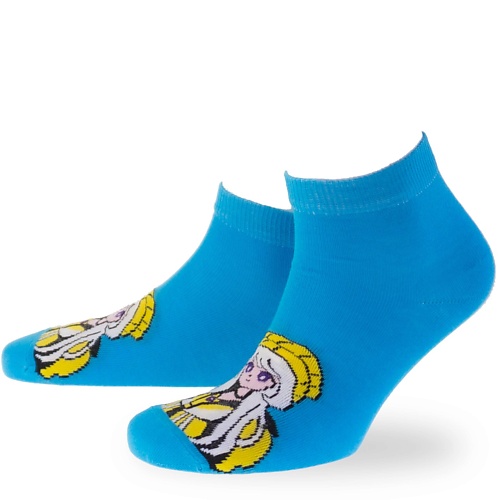 Носки MONCHINI Женские носки Анимэ голубой носки длинные с принтами анимэ