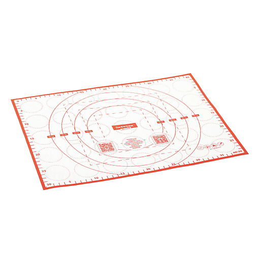 DASWERK Коврик силиконовый для выпечки защитный коврик для стемпинга ange силиконовый 40х30 см