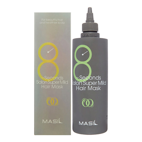 фото Masil восстанавливающая маска для ослабленных волос 8 seconds salon super mild hair mask 350