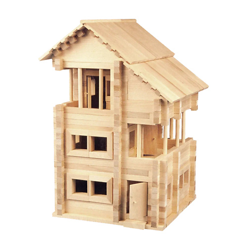 PELSI Конструктор для детей Теремок №2 1 pelsi кубики деревянные окрашенные для детей 15