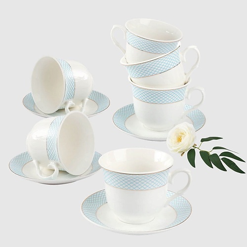 ARYA HOME COLLECTION Чайный Набор Exclusive набор чайный тиршенройт эдгар голд 12 предметов 6 персон