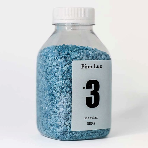 Соль для ванны FINNLUX Морская соль для ванны мерцающая с шиммером № 3 цена и фото
