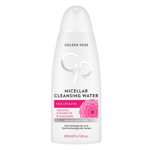 Мицеллярная вода GOLDEN ROSE Вода мицелярная для лица, губ и глаз MICELLAR CLEANSING WATER мицеллярная вода librederm мицеллярная вода micellar water for cleansing and makeup removing