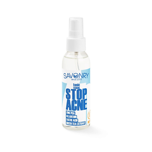 Тоник для лица SAVONRY Тоник для лица STOP ACNE пилинг для лица очищающий zone stop acne acne белита 75 мл
