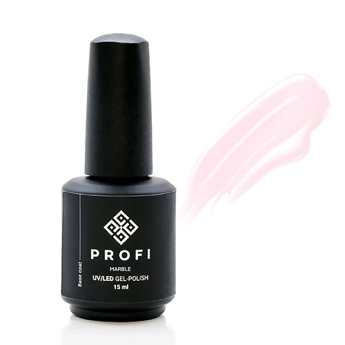 Базовое покрытие для ногтей PROFI База для ногтей цветная, камуфлирующая цветная камуфлирующая база для ногтей uno glam pink розовая