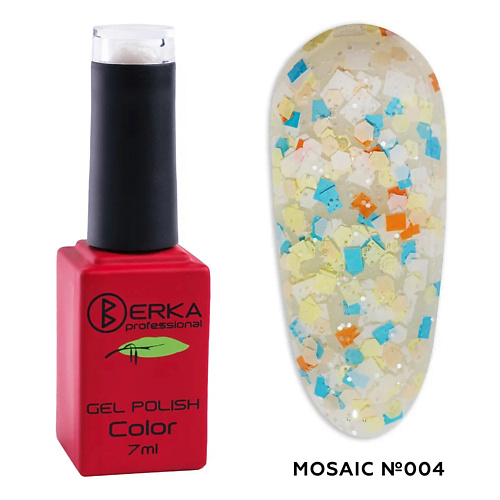 Гель-лак для ногтей BERKA Гель-лак для ногтей Mosaic цена и фото