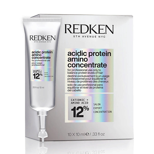 REDKEN Восстанавливающий концентрат Acidic Protein Amino Concentrate 100 redken восстанавливающий концентрат acidic protein amino concentrate 100