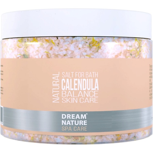 DREAM NATURE SPA CARE Соль для ванн с цветами календулы 600.0