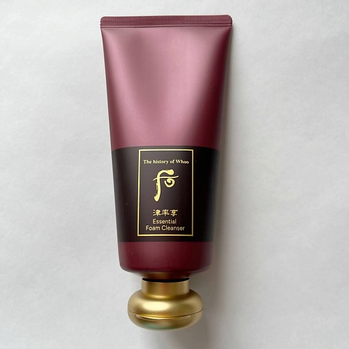 Пенка для снятия макияжа THE HISTORY OF WHOO Пенка для зрелой кожи Jinyulhyang Essential Foam Cleanser
