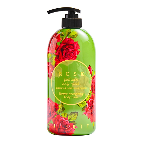 JIGOTT Гель для душа парфюмированный/роза ROSE PERFUME BODY WASH 750.0