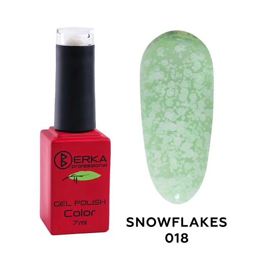 Гель-лак для ногтей BERKA Гель-лак для ногтей Snowflakes цена и фото