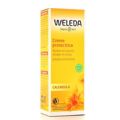 WELEDA Успокаивающий и питательный крем с экстрактом календулы 75 weleda универсальный восстанавливающий и успокаивающий бальзам с календулой calendula 25