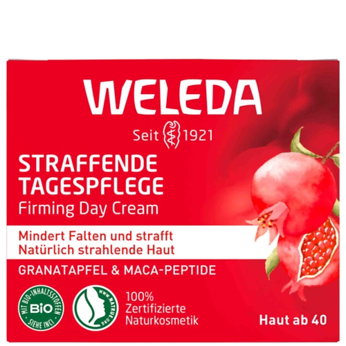 Крем для лица WELEDA Укрепляющий дневной крем-лифтинг крем для лица weleda ночной крем лифтинг с гранатом pomegranate