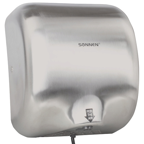 Сушилка электрическая SONNEN Сушилка для рук HD-999 сушилка для рук sonnen hd 230s 2100 вт хром