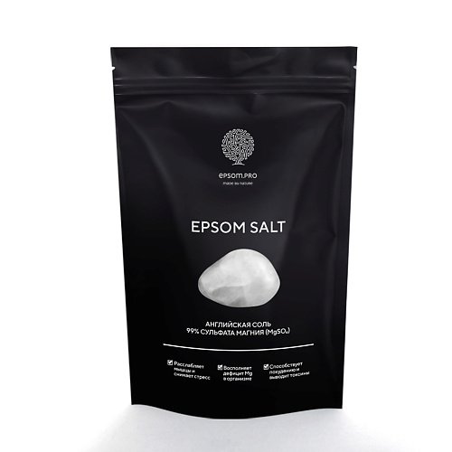 

EPSOM PRO Английская соль для ванны 500.0, Английская соль для ванны