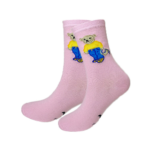 Носки MONCHINI Женские носки Мишка в джинсах monchini носки женские monchini розовый 35 37