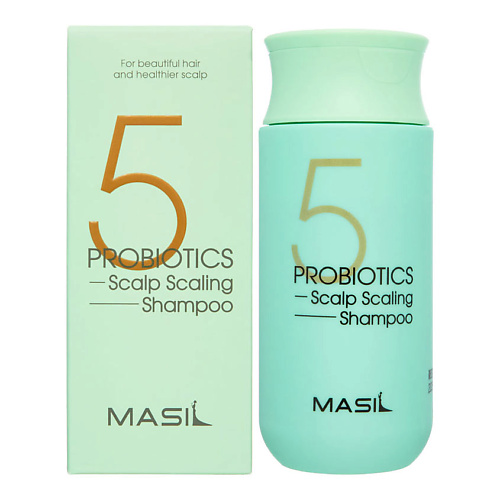 MASIL Шампунь для глубокого очищения кожи головы 5 Probiotics Scalp Scaling Shampoo 150