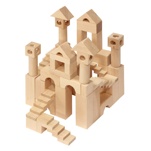 Конструктор PELSI Строительный набор Сказочные замки для детей деревянные игрушки пелси конструктор сказочные замки
