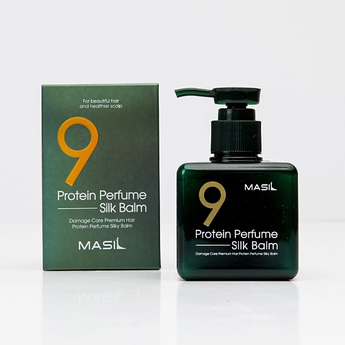 MASIL Корейский несмываемый бальзам для волос с протеинами 180 masil несмыывемый профессиональный парфюмированный бальзам для волос 9 protein perfume silk balm 180 0