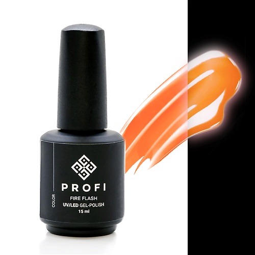Гель-лак для ногтей PROFI Цветной гель-лак для ногтей (Светится в темноте) rio profi гель лак like back explosive 1