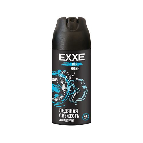 EXXE Дезодорант спрей Fresh Ледяная свежесть 48 часов 150 дезодорант порошковый grace deodorant powder fresh свежесть 35 г