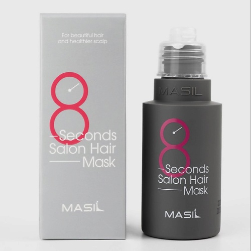 фото Masil маска с салонным эффектом для волос 8 seconds 50