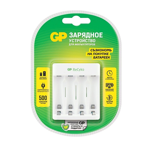 Батарейки GP BATTERIES Зарядное устройство для аккумуляторов GP E411 цена и фото
