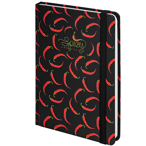 Блокноты и записные книжки BRAUBERG Ежедневник недатированный с резинкой А5 Spicy