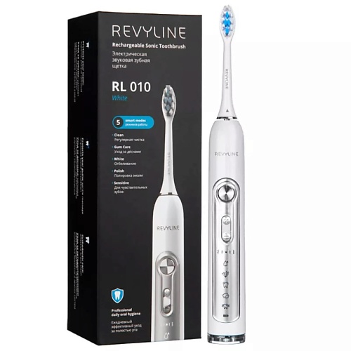 REVYLINE Электрическая звуковая зубная щетка Revyline RL 010 revyline электрическая звуковая зубная щетка rl 010