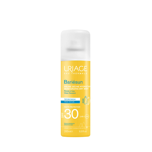 Солнцезащитный спрей для лица и тела URIAGE Барьесан SPF 30 увлажняющая сухая дымка-спрей