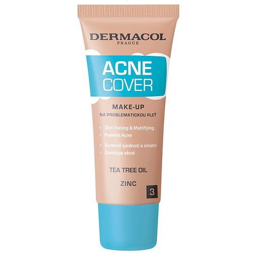 Тональное средство DERMACOL Тональный крем ACNECOVER MAKE-UP aden aden тональный крем make up cream foundation