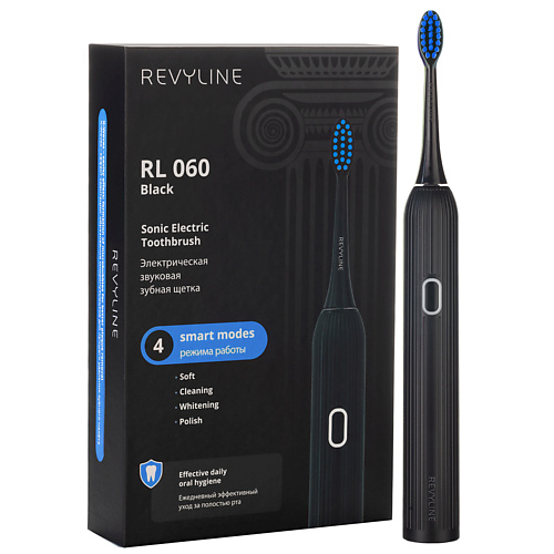 цена Электрическая зубная щетка REVYLINE Электрическая звуковая зубная щётка RL 060