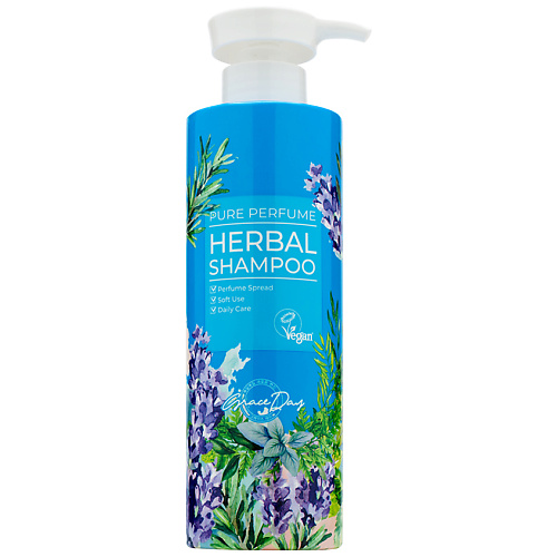 Шампунь для волос GRACE DAY Парфюмированный шампунь с травяным ароматом